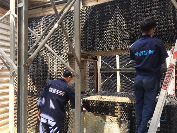 玻璃鋼冷卻塔系統組成以及設計節能,玻璃鋼冷卻塔安裝施工方案