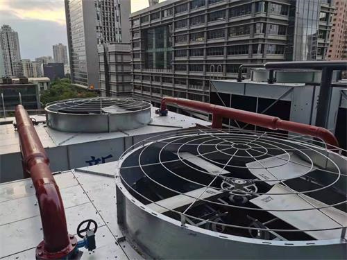 冬季維護玻璃鋼冷卻塔的注意事項