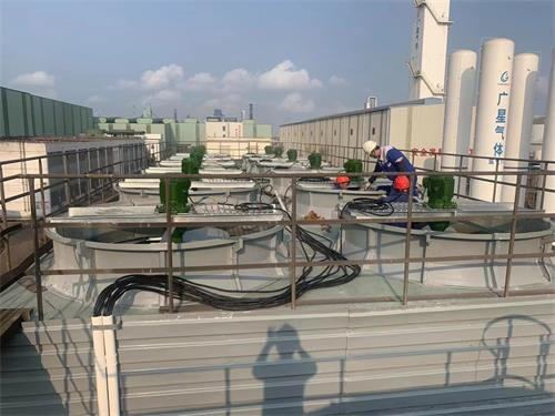 圓形逆流式冷卻塔參數表,圓形逆流式冷卻塔工作原理