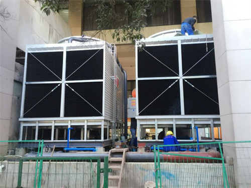 冬季冷卻塔常見結冰現象與處理方法(冷卻塔噪音測試規范)