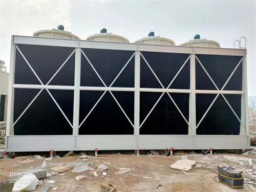 圓形冷卻塔車間走貨現場,圓形冷卻塔