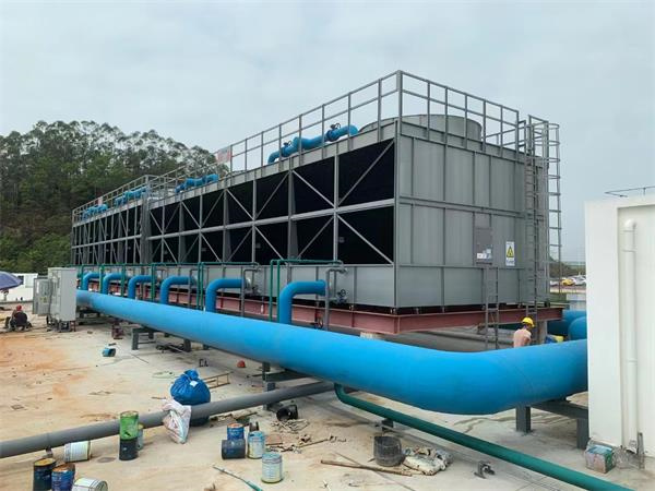 炎炎夏日我們該給冷卻塔降降溫了(冰封冷卻塔)
